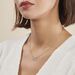 Collier Maylie Argent Blanc - Colliers fantaisie Femme | Histoire d’Or