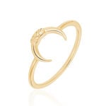 Bague Ginia Plaque Or Jaune - Bagues fantaisie Femme | Histoire d&rsquo;Or