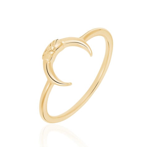 Bague Ginia Plaque Or Jaune - Bagues fantaisie Femme | Histoire d&rsquo;Or