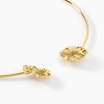 Collier Jonc Dyonis Acier Jaune - Colliers Femme | Histoire d&rsquo;Or