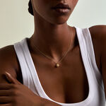 Collier Carolane Argent Dor&eacute; A L'Or 750/1000 Perle De Culture - Colliers Femme | Histoire d&rsquo;Or