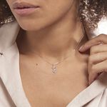 Collier Or Blanc Nalame Diamant - Colliers Femme | Histoire d&rsquo;Or