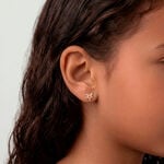 Boucles D'oreilles Puces Feerie Or Jaune - Clous d'oreilles Enfant | Histoire d&rsquo;Or