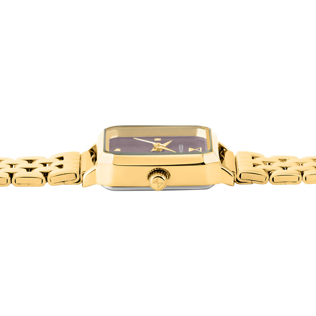 Montre Codhor Hortense Bordeaux - F&ecirc;te des m&egrave;res Femme | Histoire d&rsquo;Or