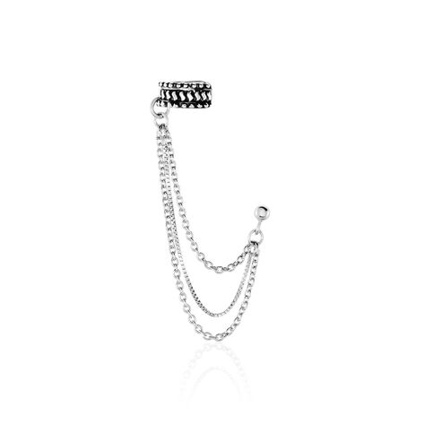 Bijou D'oreille Unitaire Waltraud Argent Blanc - Boucles d'oreilles fantaisie Femme | Histoire d’Or