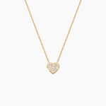 Collier Nafissa Plaque Or Jaune Oxyde De Zirconium - F&ecirc;te des m&egrave;res Femme | Histoire d&rsquo;Or