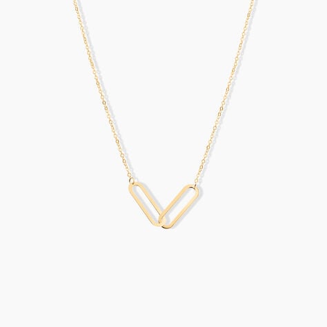 Collier Link Or Jaune - Colliers Femme | Histoire d’Or