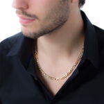 Cha&icirc;ne Ophelio Maille Alternee 1/1 Or Jaune - Chaines Homme | Histoire d&rsquo;Or