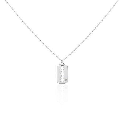 Collier Argent Ulrich - Colliers Homme | Histoire d&rsquo;Or