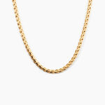 Collier Jayna Maille Palmier Or Jaune - Chaines Femme | Histoire d&rsquo;Or