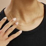 Cha&icirc;ne Imanie Maille Singapour Or Jaune - Chaines Femme | Histoire d&rsquo;Or
