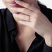 Bague Solitaire Natalia Or Blanc Diamant - Bagues solitaires Femme | Histoire d’Or