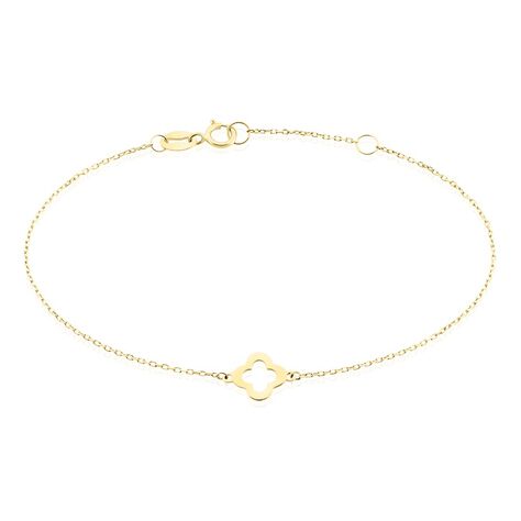 Bracelet Trefia Or Jaune - Bracelets Trèfle Femme | Histoire d’Or
