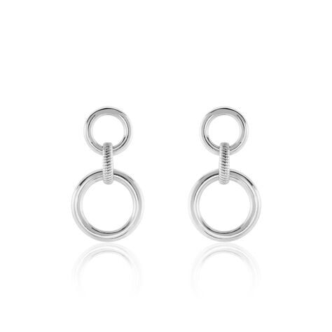 Boucles D'oreilles Pendantes Argent Gasparin - Boucles d'oreilles fantaisie Femme | Histoire d’Or