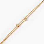 Bracelet Virguinia Or Jaune Oxyde De Zirconium - Bracelets Femme | Histoire d&rsquo;Or