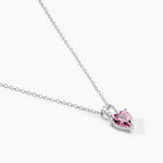 Collier Argent Blanc Atieno Oxyde De Zirconium - Colliers fantaisie Femme | Histoire d&rsquo;Or