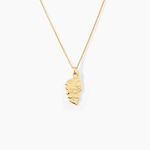 Pendentif Corsica Plaque Or Jaune - Pendentifs Famille | Histoire d&rsquo;Or