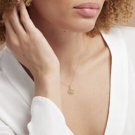 Pendentif Or Jaune Astraea Oxyde De Zirconium - Pendentifs Zodiaque Femme | Histoire d’Or
