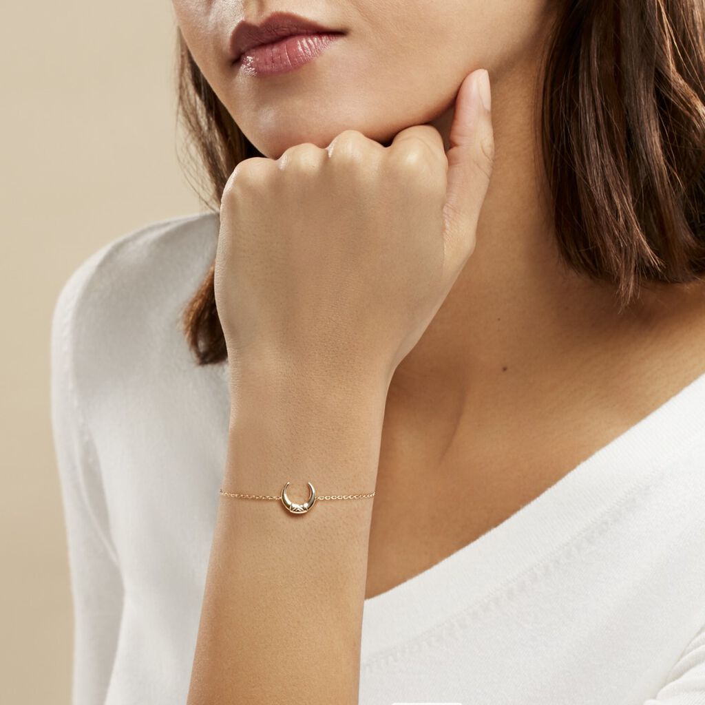 Bracelet Ginia Plaqué Or Jaune - Bracelets Femme | Histoire d’Or