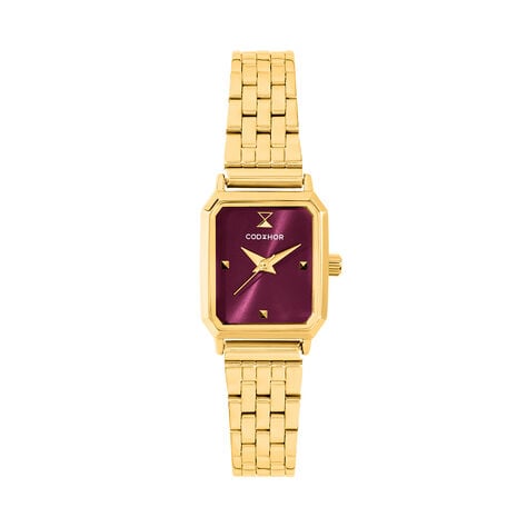 Montre Codhor Hortense Bordeaux - Montres Femme | Histoire d&rsquo;Or
