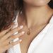 Pendentif Argent Blanc Melusine Ambre - Pendentifs Femme | Histoire d’Or