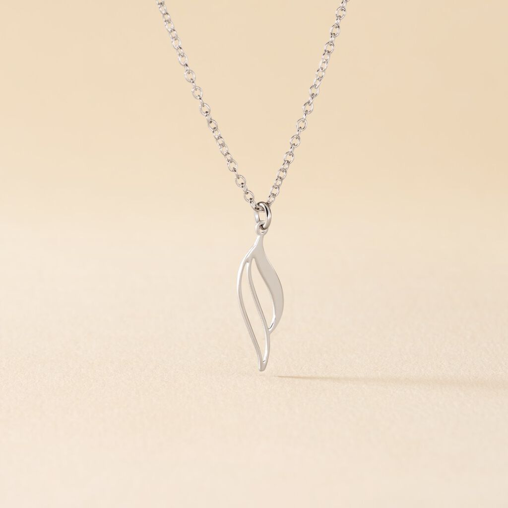 Collier Argent Blanc Prudent - Colliers fantaisie Femme | Histoire d&rsquo;Or