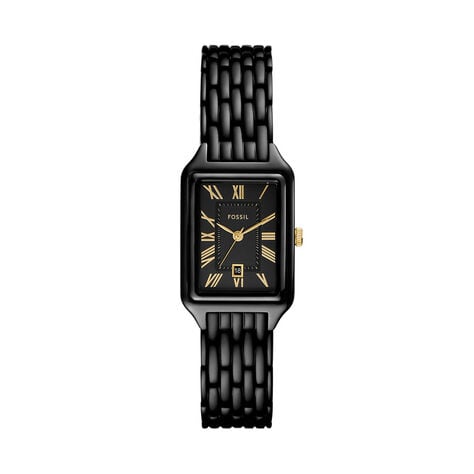 Montre Fossil Raquel Noir - Montres Femme | Histoire d&rsquo;Or