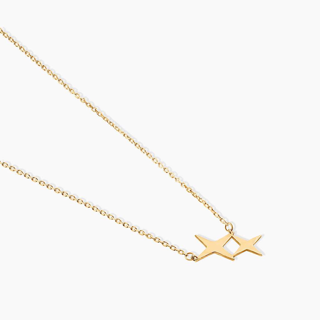 Collier Usagi Or Jaune - Bijoux sans pierre Femme | Histoire d&rsquo;Or