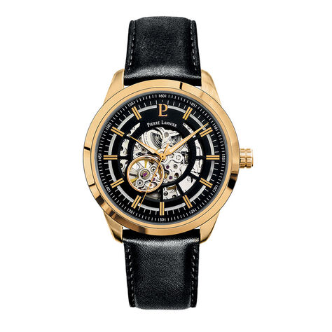 Montre Pierre Lannier Automatique Noir - Montres Homme | Histoire d’Or