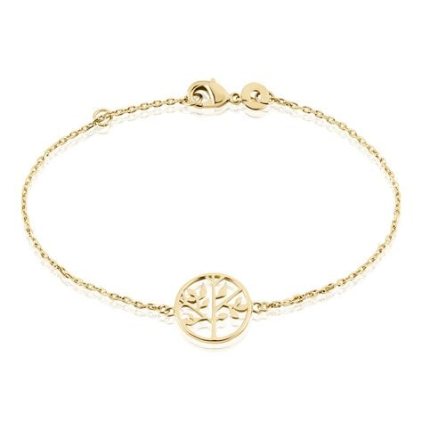 Bracelet Plaque Or Jaune Galvina - Bracelets Femme | Histoire d’Or