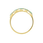 Bague Margaux Or Jaune Emeraude Et Diamant - Bagues avec pierre Femme | Histoire d&rsquo;Or