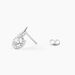 Boucles D'oreilles Puces Indian Drop Argent Blanc Oxyde De Zirconium - Boucles d'oreilles fantaisie Femme | Histoire d’Or