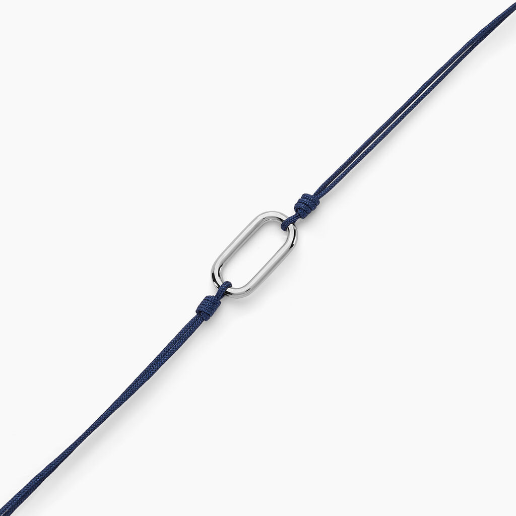 Bracelet Infini Pop Argent Blanc - Bracelets cordon Famille | Histoire d’Or