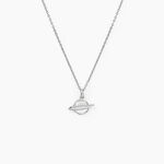 Collier Raven Argent Blanc - Ras de cou Femme | Histoire d&rsquo;Or