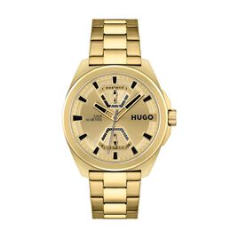 Montre Hugo Expose Doré - Montres Homme | Histoire d’Or