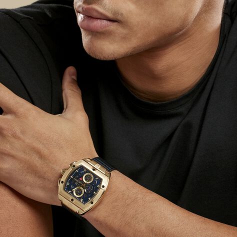 Montre Montignac Bleu - Montres Homme | Histoire d’Or