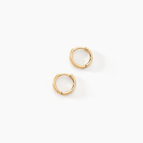 Créoles Plaqué Or Eva - Boucles d'oreilles créoles Femme | Histoire d’Or