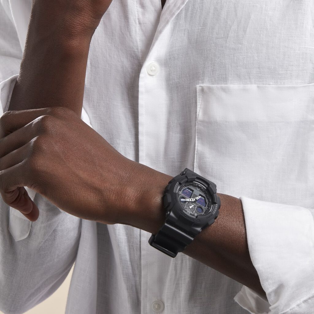 Montre Casio G-shock Black & White Noir - Montres Homme | Histoire d’Or