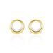 Boucles D'oreilles Puces Batoul Or Jaune Diamant - Clous d'oreilles Femme | Histoire d’Or