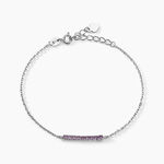 Bracelet Rio Tennis Argent Blanc Oxyde De Zirconium - Bracelets Femme | Histoire d&rsquo;Or