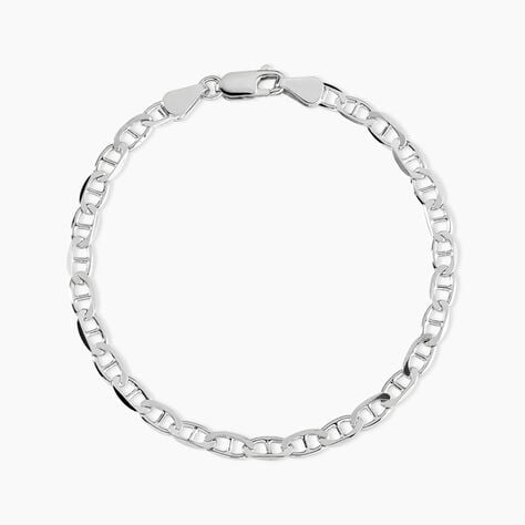 Bracelet Piato Argent Blanc - Bracelets cha&icirc;ne Homme | Histoire d&rsquo;Or