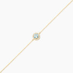 Bracelet Munira Or Jaune Topaze Oxyde De Zirconium - Bracelets Femme | Histoire d&rsquo;Or