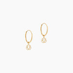 Cr&eacute;oles Belita Or Jaune - Boucles d'oreilles cr&eacute;oles Femme | Histoire d&rsquo;Or