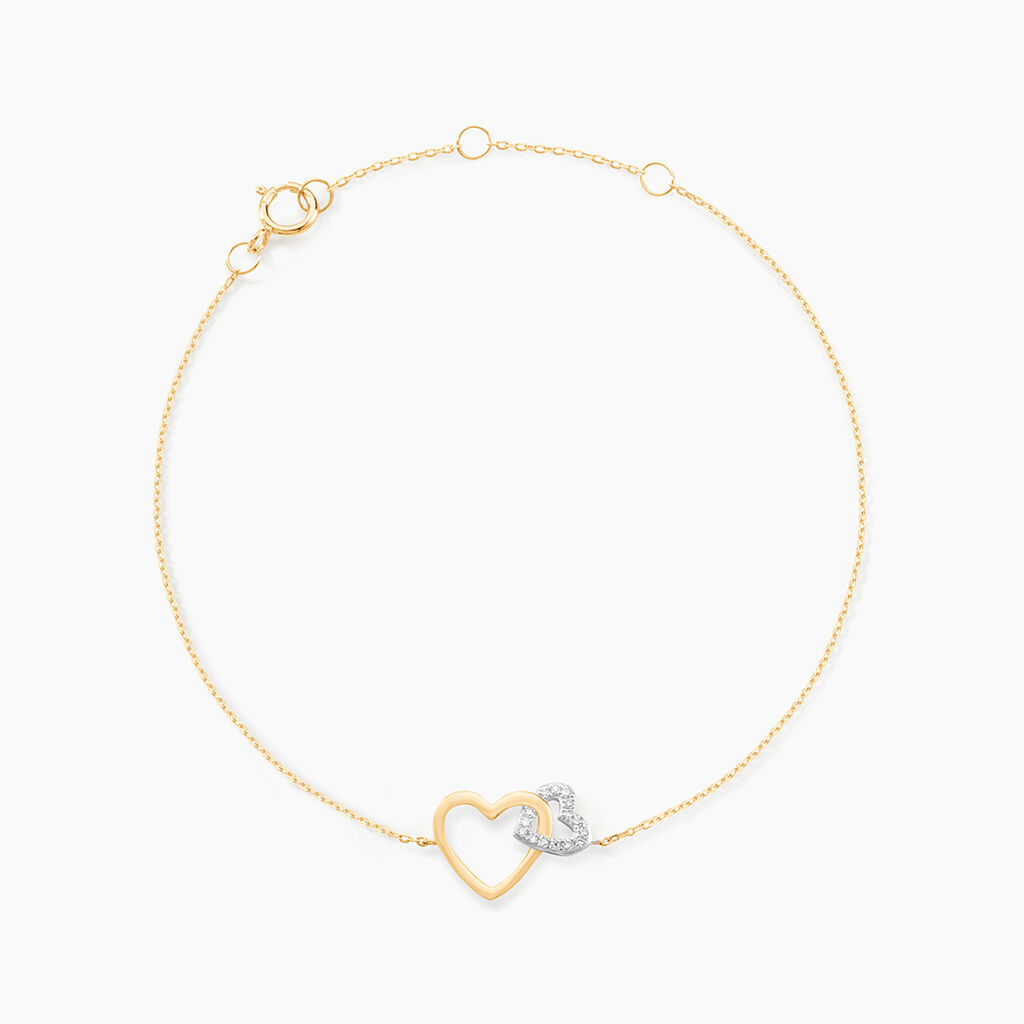 Bracelet Humberta Or Jaune Diamant - Bracelets Femme | Histoire d&rsquo;Or