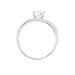 Bague Solitaire Cesarine Or Blanc Oxyde De Zirconium - Bagues solitaires Femme | Histoire d’Or