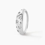 Bague Astre Precieux Argent Blanc Oxyde De Zirconium - Bagues solitaires Femme | Histoire d&rsquo;Or