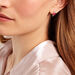 Boucles D'oreilles Puces Angie Or Jaune Rubis Diamant - Clous d'oreilles Femme | Histoire d’Or
