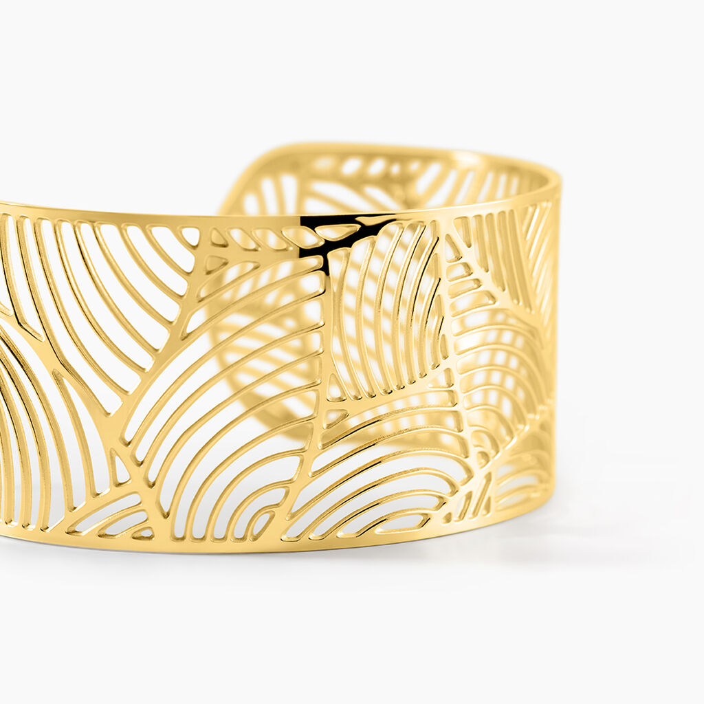 Bracelet Jonc Andor Acier Dore - Bracelets joncs Femme | Histoire d&rsquo;Or