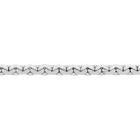 Collier Ivy Maille Haricot Or Blanc
