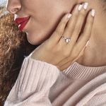 Bague Solitaire Caralyn Or Jaune Oxyde De Zirconium - Bagues solitaires Femme | Histoire d&rsquo;Or